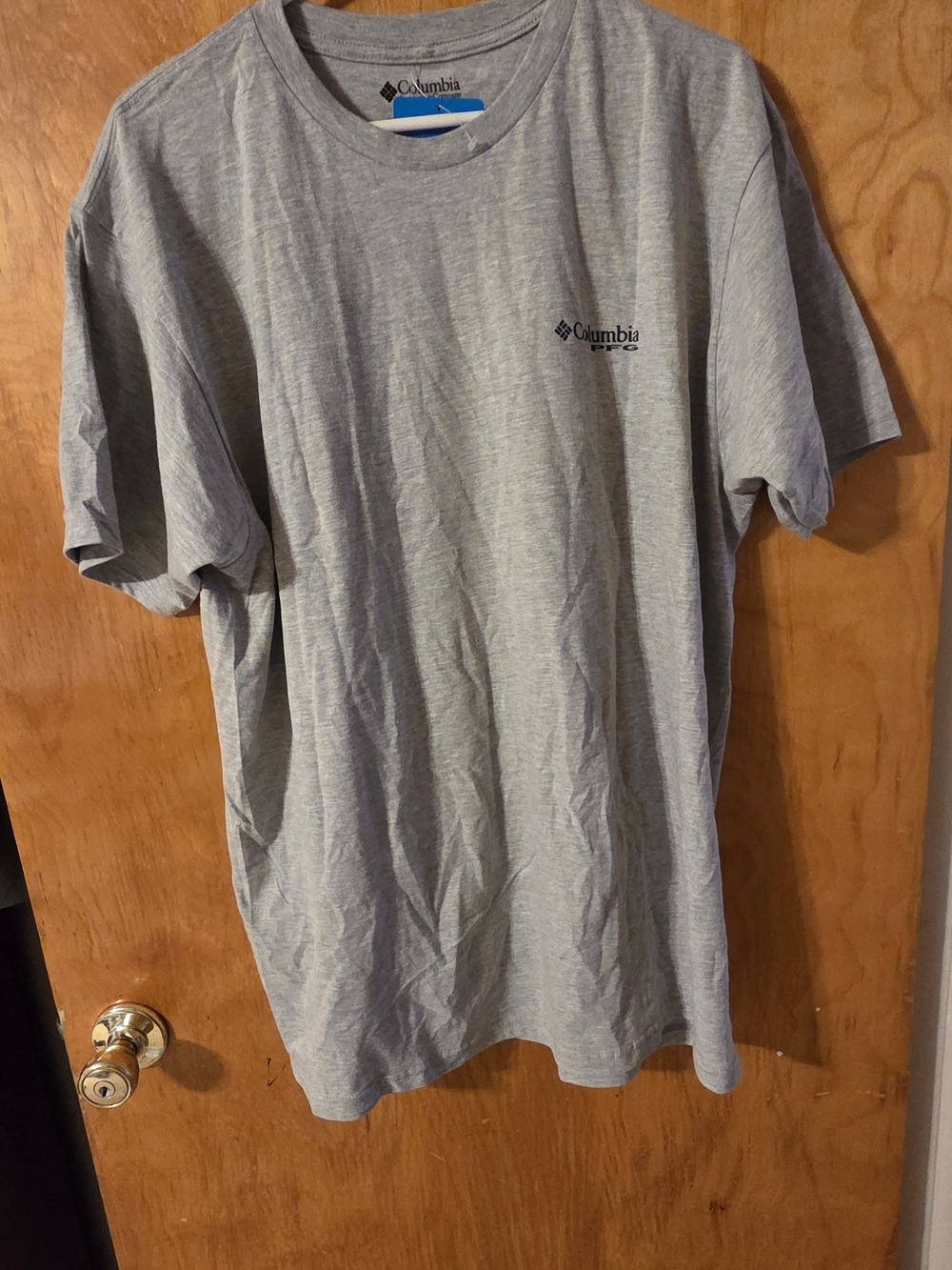 Columbia Men’s Heather Gray Short Sleeve Crew Tee